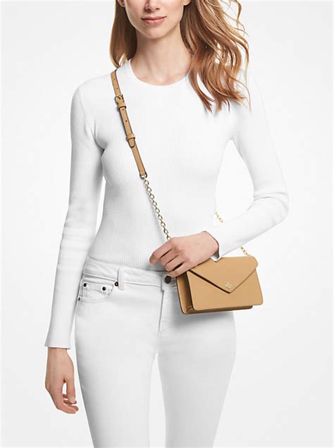 michael kors small saffiano leather convertible crossbody bag|michael kors sullivan large tote.